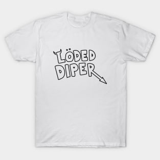 Loaded Diaper Outline T-Shirt